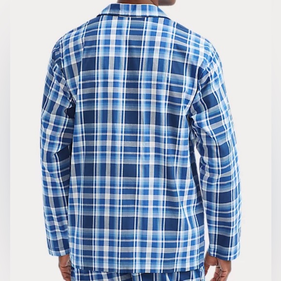 Polo Ralph Lauren Men's Pajama Shirt
Sleepwear Blue Plaid Size M - Picture 3 of 8